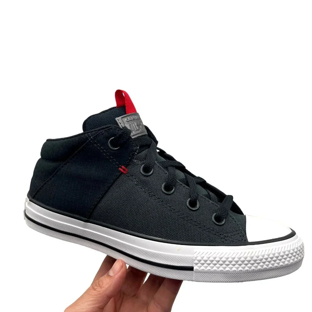 Converse Chuck Taylor All Star Youth‎ Boy's Mid Top Shoes Size 5 Olive/Black